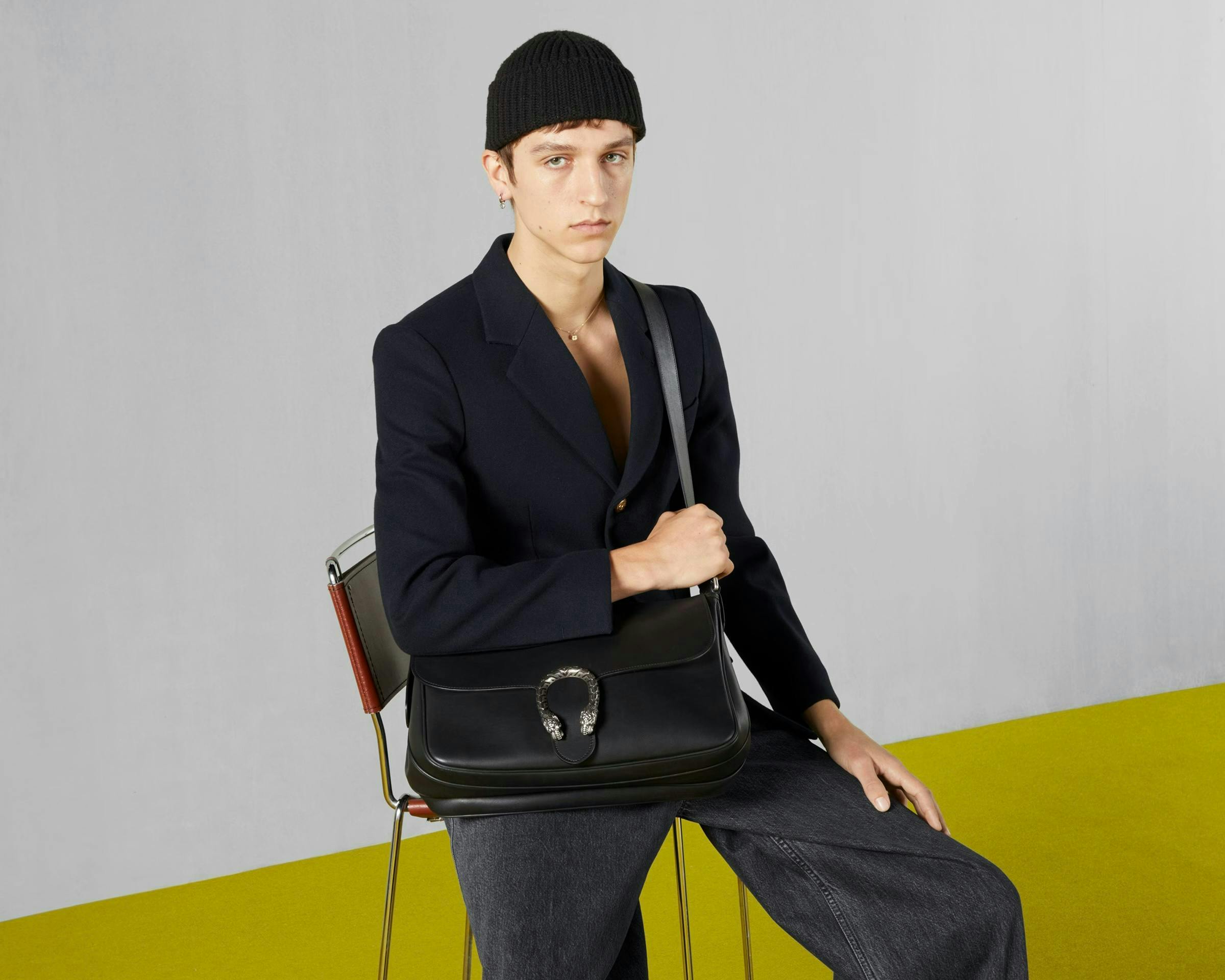 accessories bag handbag blazer coat jacket purse formal wear suit sitting