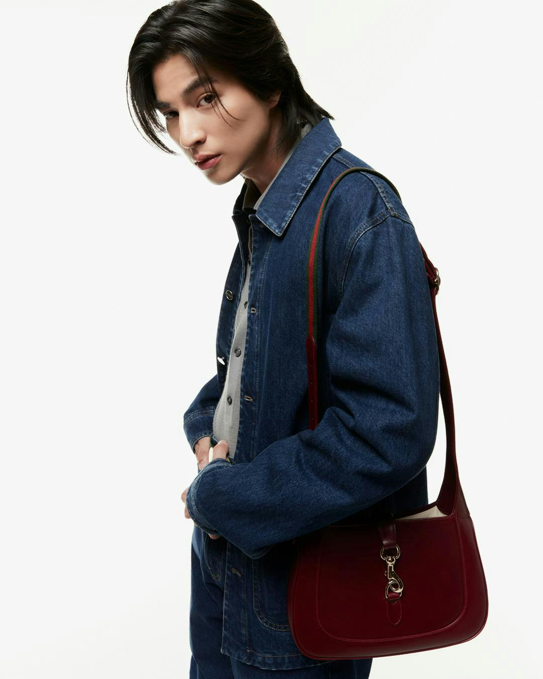 accessories bag handbag purse clothing pants coat long sleeve sleeve jacket